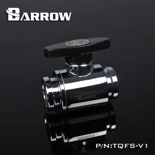 Barrow TQFS V1 черный/серебристый/белый G1 / 4 мини ручка двойной внутренний шаровой