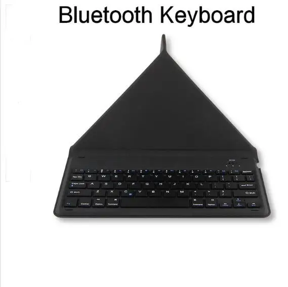 Black Чехол для мобильного телефона lenovo с Bluetooth клавиатурой, чехол для lenovo tab4 10 10 Plus A10-30 A10-70 E7 E8 E10 P10 M10 Tablet - Color: Black