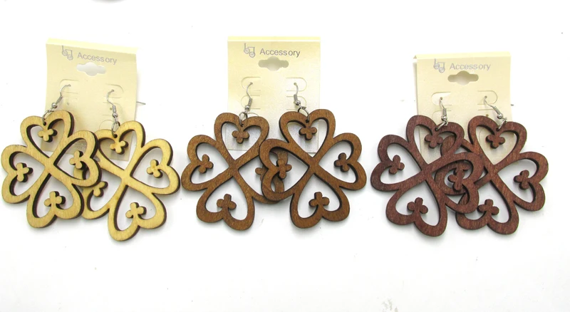 Бесплатная доставка! Деревянные серьги подвески Adinkra 3 цвета|symbol earrings|earrings c*c |
