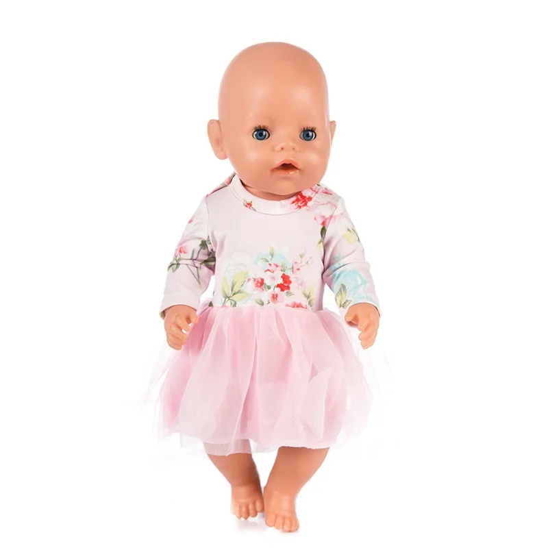 Midora Модная Одежда для кукол см 43 Baby Born кукла дюймов 18 американская девочка платье