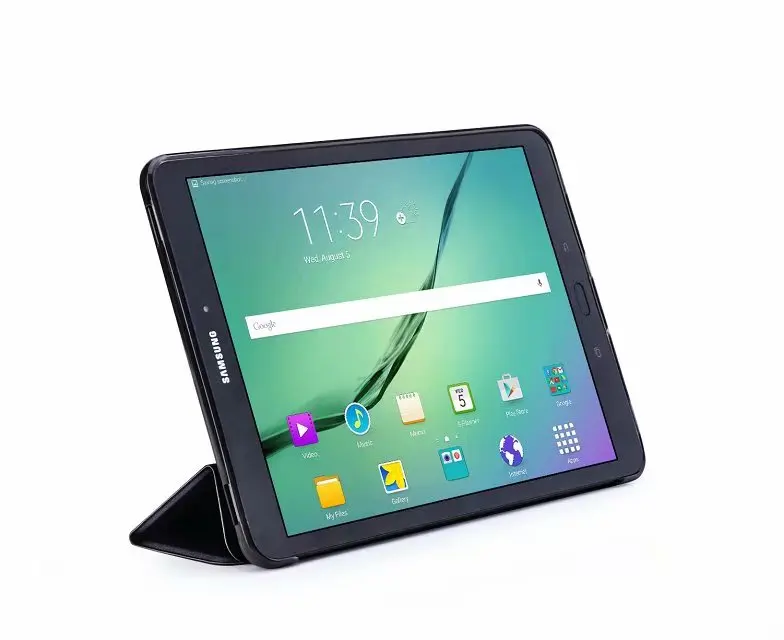 Авто спящий Флип кожаный чехол для Samsung galaxy Tab S3 9 7 T820 трехслойный защитный умный с