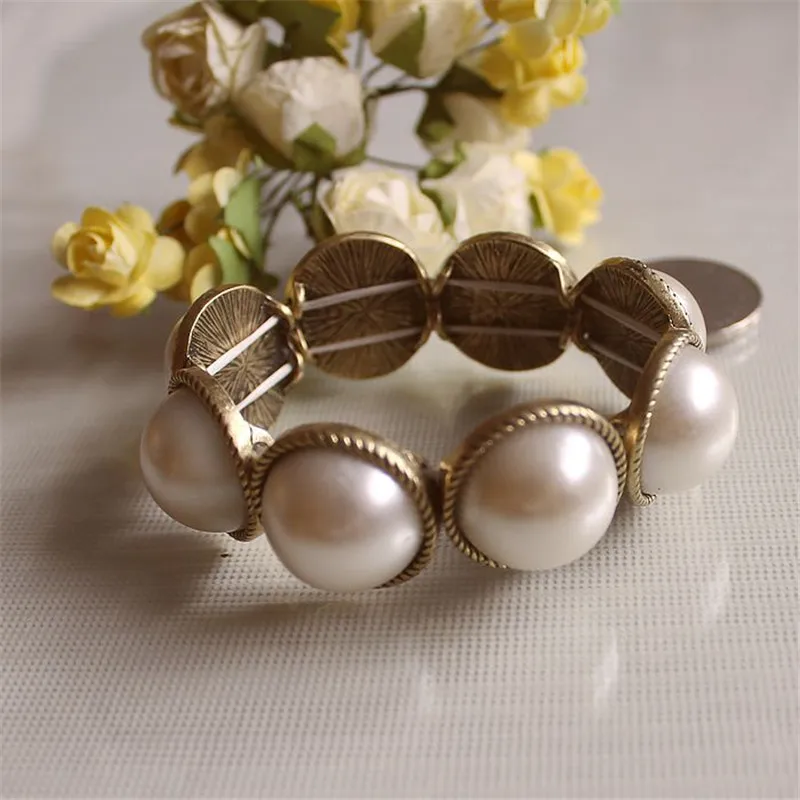 XQ Новый Бесплатная доставка Ретро Сплав джокер характер моды имитация жемчуга