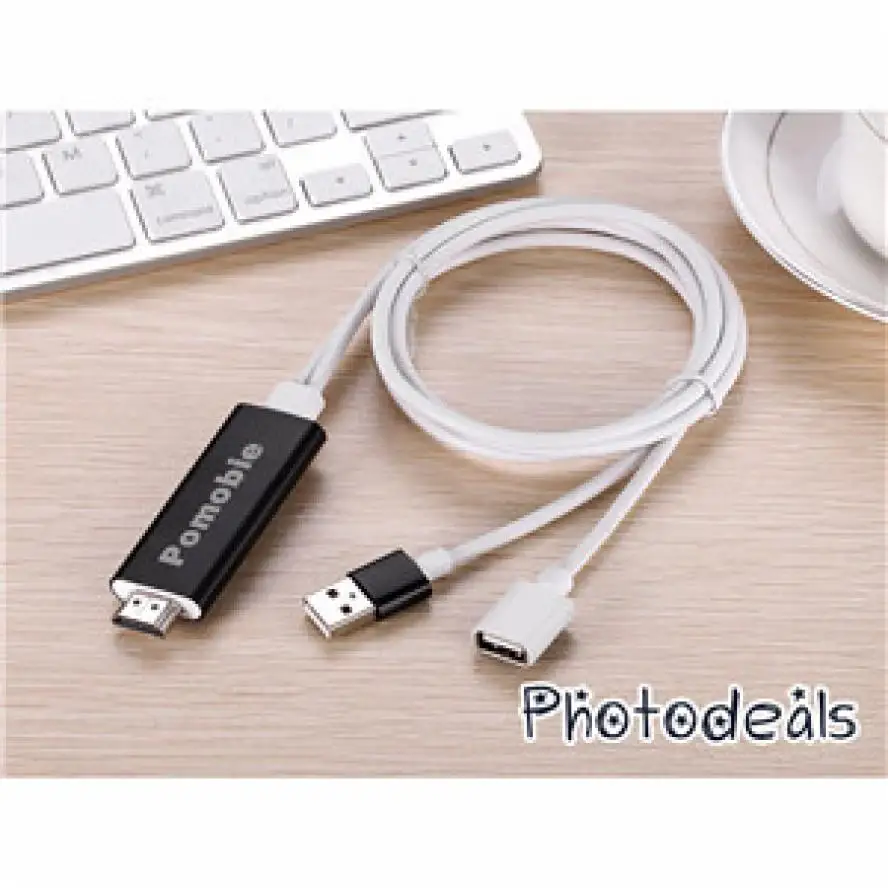 HIPERDEAL Pomobie Lightning для HDMI адаптер Plug and Play цифровой AV Прямая поставка 4J22|av to hdmi|hdmi adapterto