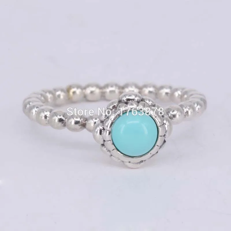 Бирюзовое женское кольцо с цветочным рисунком великолепное серебряное для