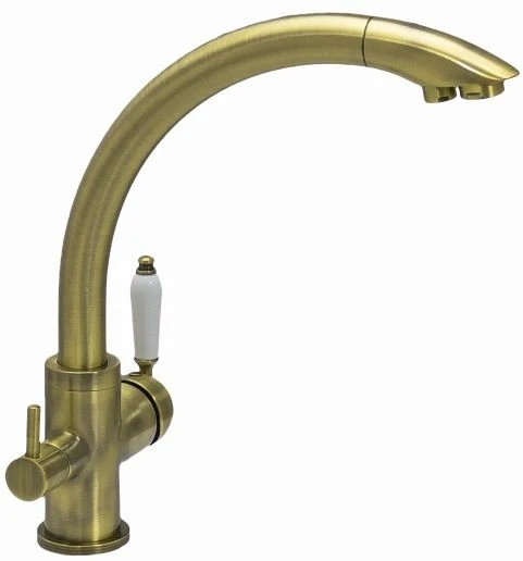 Оптовая продажа Новое поступление Виктория античный бронзовый кухонный кран