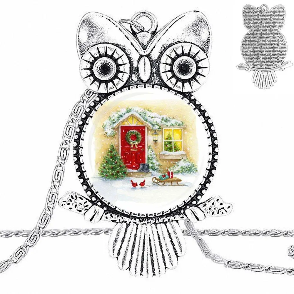 EJ глазурь для ребенка винтажный русский Рождественский Снежный дом покрытое