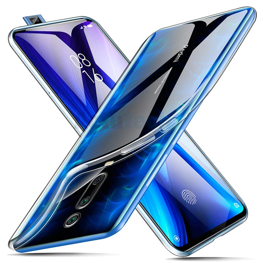 Мягкий прозрачный чехол для телефона Xiaomi Mi 9T Pro из ТПУ Redmi K20 силиконовая задняя