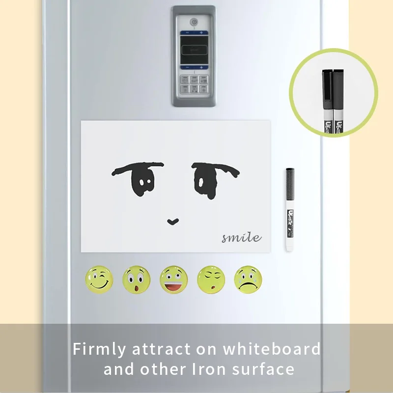 4 шт./лот цветная магнитная ручка для рисования черные красные синие маркеры