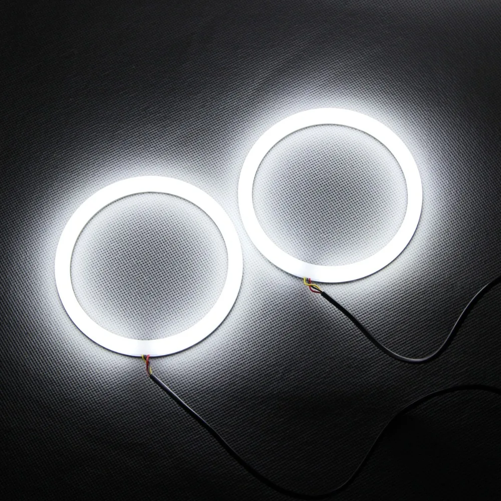 Хлопковые фары с ангельскими глазами ДХО двухцветные огни указателями поворота