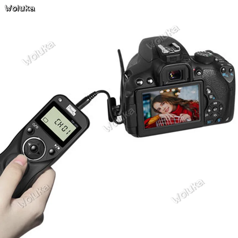 TW283 Wireless Shutter line 5d3 SLR 6D 5d4 Camera delay remote control eos1d 5D 80D 7D 5D2 1200D 1100D 700D 650D 600D CD50 T03 |
