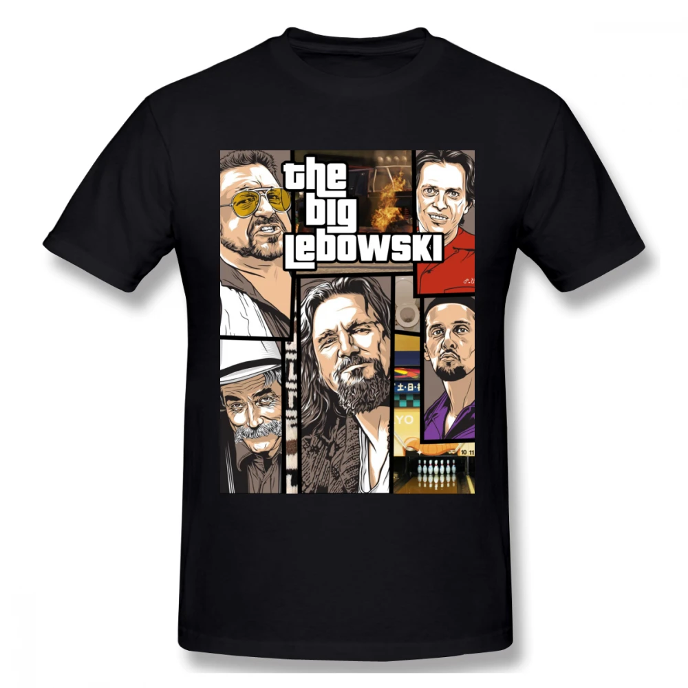 Мужская футболка lebowski большой размер 5XL | одежда