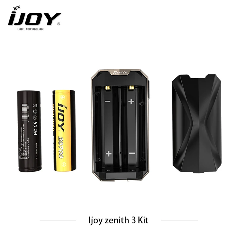 Оригинальный испаритель комплект IJOY Зенит 3 электронные сигареты поле Mod Vape 360 Вт