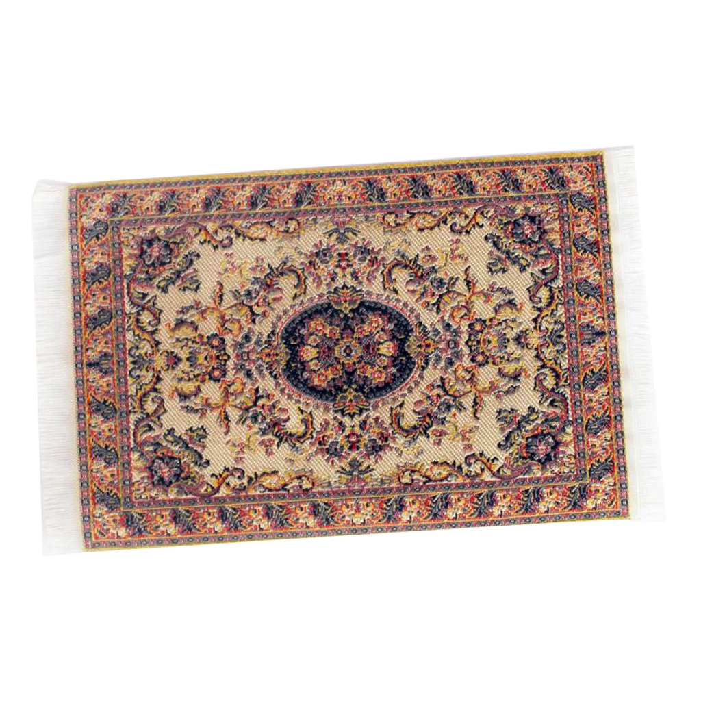 Коврик в турецком стиле миниатюрный тканевый коврик с вышивкой подходит для