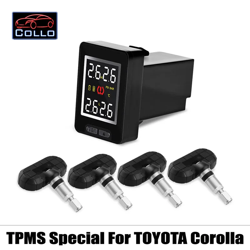 Специальная система мониторинга давления в шинах для TOYOTA Camry Corolla Avalon встроенный
