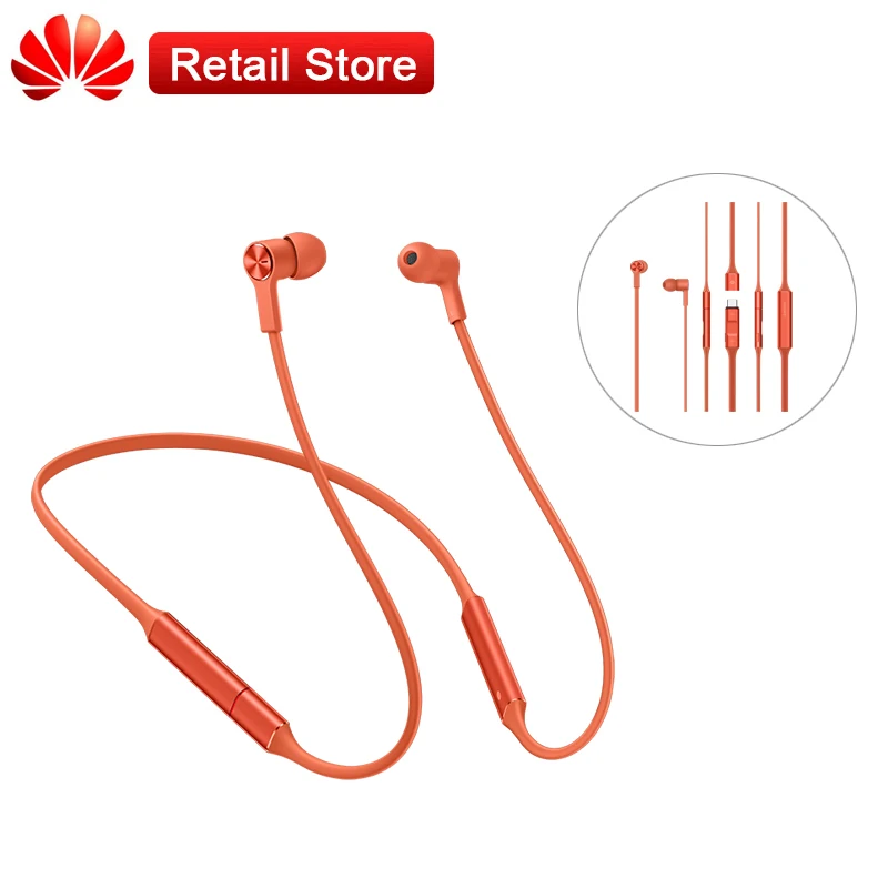 Huawei FreeLace спортивные наушники HiPair Bluetooth беспроводная гарнитура магнитный