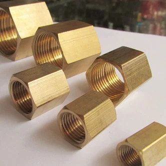 Латунные фитинги для труб с внутренней резьбой BSP 1/8 дюйма гнездо 3/8 шестигранная