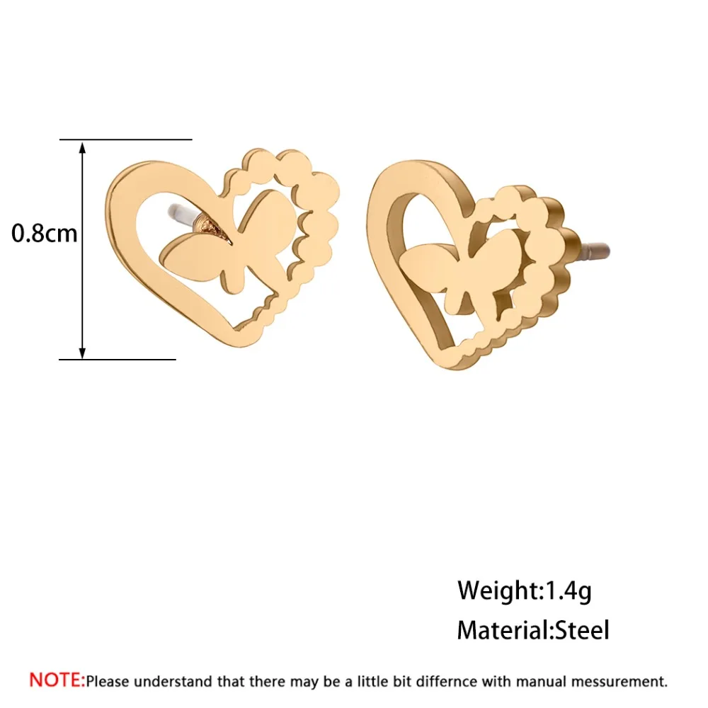 Женские серьги-гвоздики Cxwind из нержавеющей стали эффектные геометрические