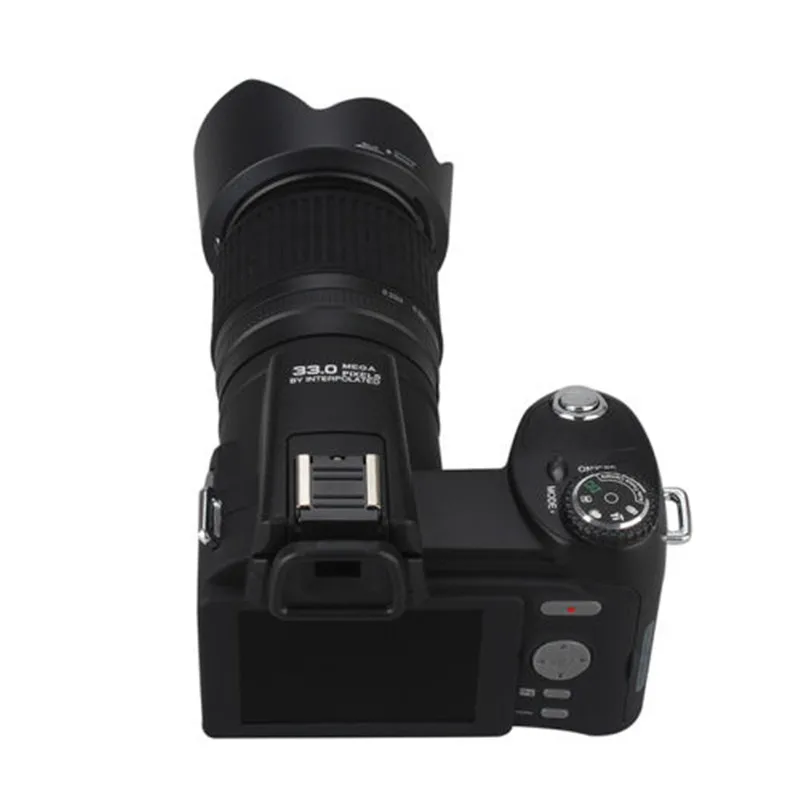 Цифровая камера POLO D7200 33MP 1080P автофокус зеркальная фотокамера s 24X + телеобъектив