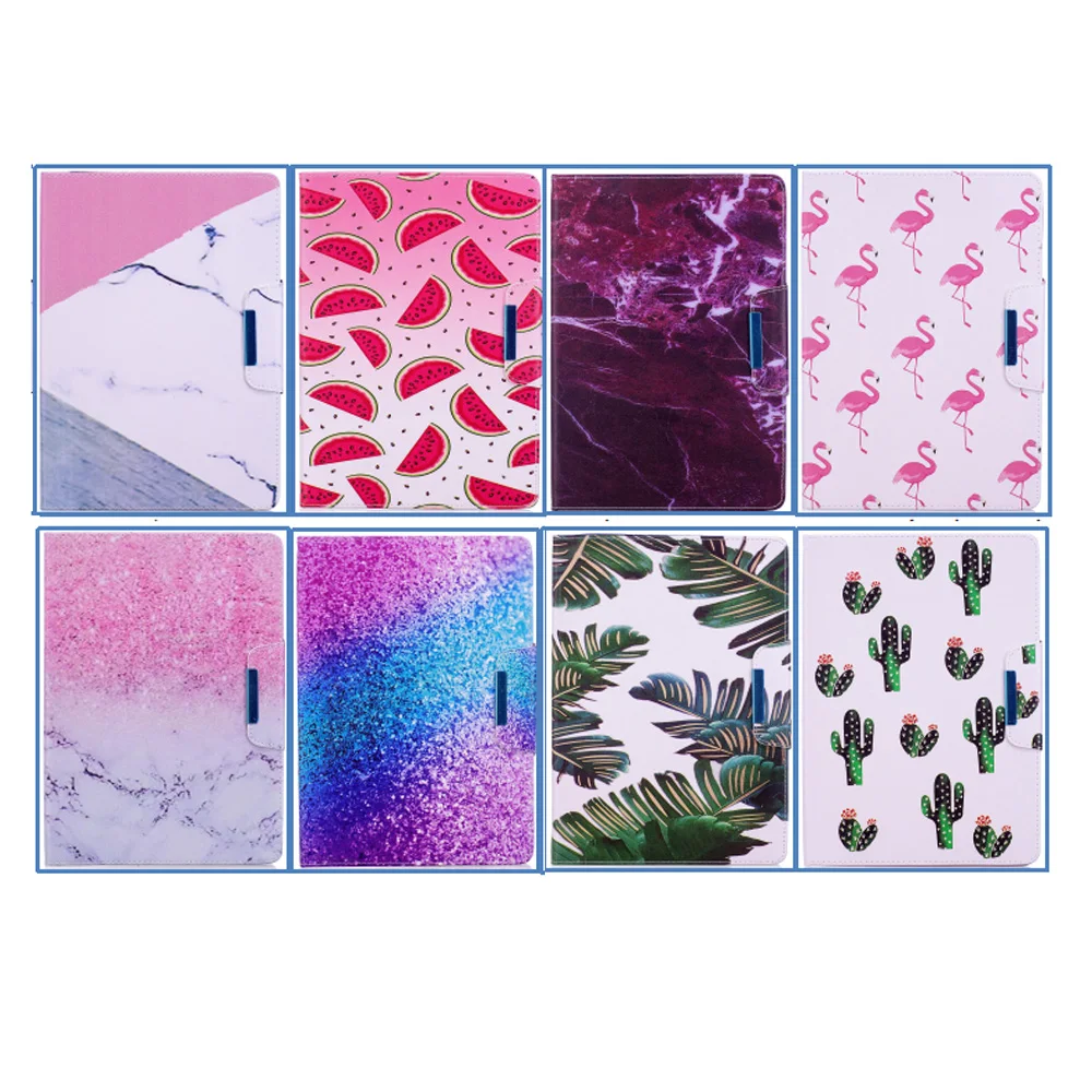 Чехол из искусственной кожи с мраморным рисунком для нового Apple iPad 9 7 2017/2018 5 го/6 го