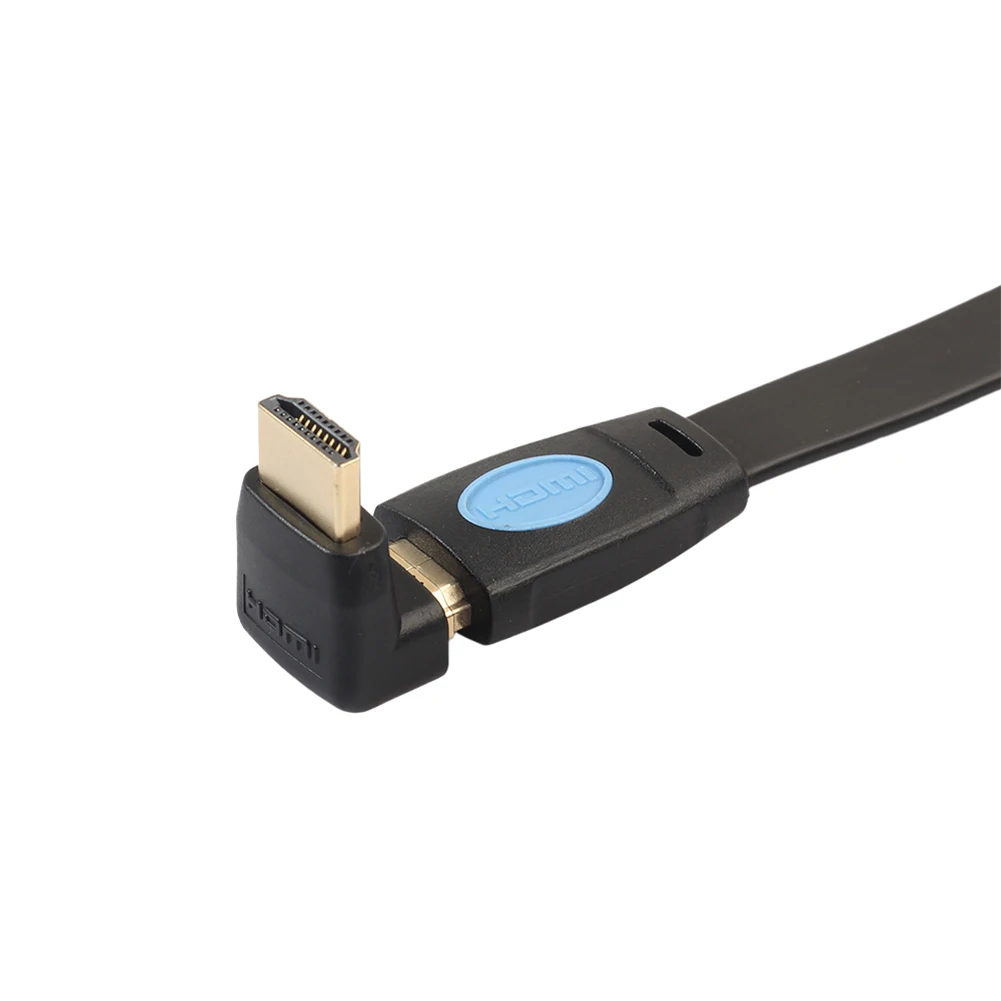 3 м/5 м/10 м HDMI 2,0 кабель аудио-видео кабель высокого Скорость HD 4K x 2K плоский кабель HDMI кабель со штыревыми соединителями на обоих концах для подключения+ 90/270 градусов адаптер