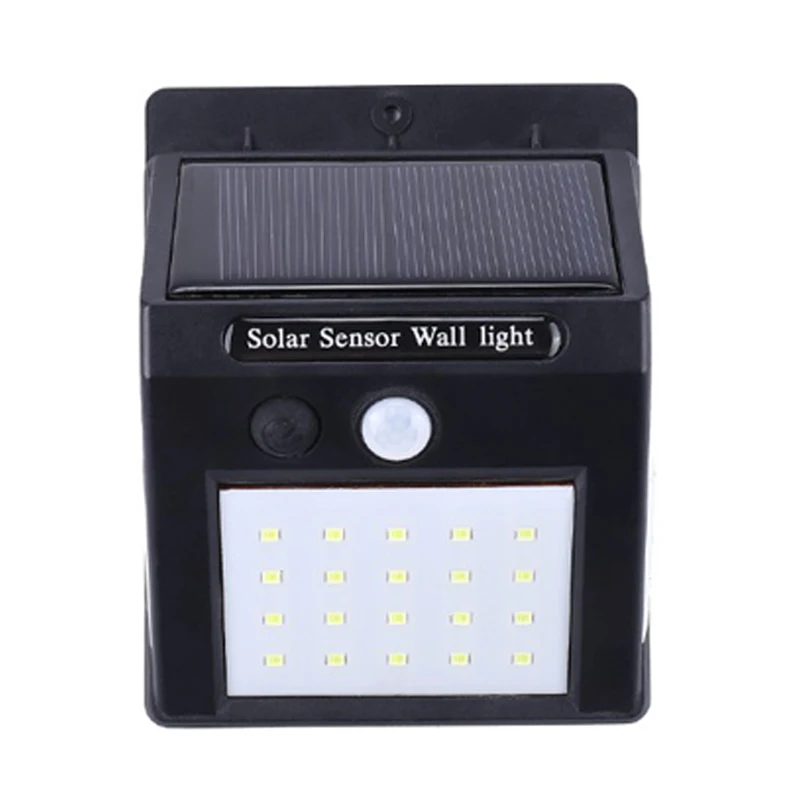 Настенный светильник на солнечной батарее с датчиком движения лампа для
