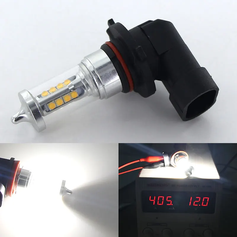 2x Canbus H8 H11 светодиодные лампы HB4 Led HB3 9006 9005 Противотуманные фары 2000LM 6000 K дневные ходовые огни 12 V Белый DRL Противотуманные Автомобильные светодиодные лампы для автомобильных фар