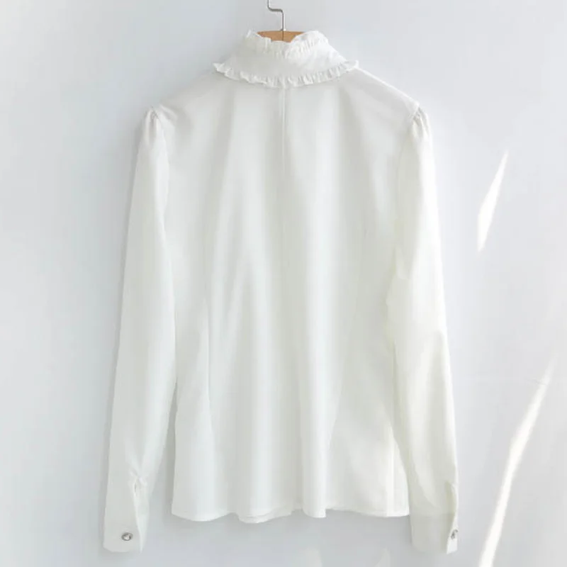 Blusas Para Oficina женские рубашки с длинным рукавом шифоновая блузка воротником