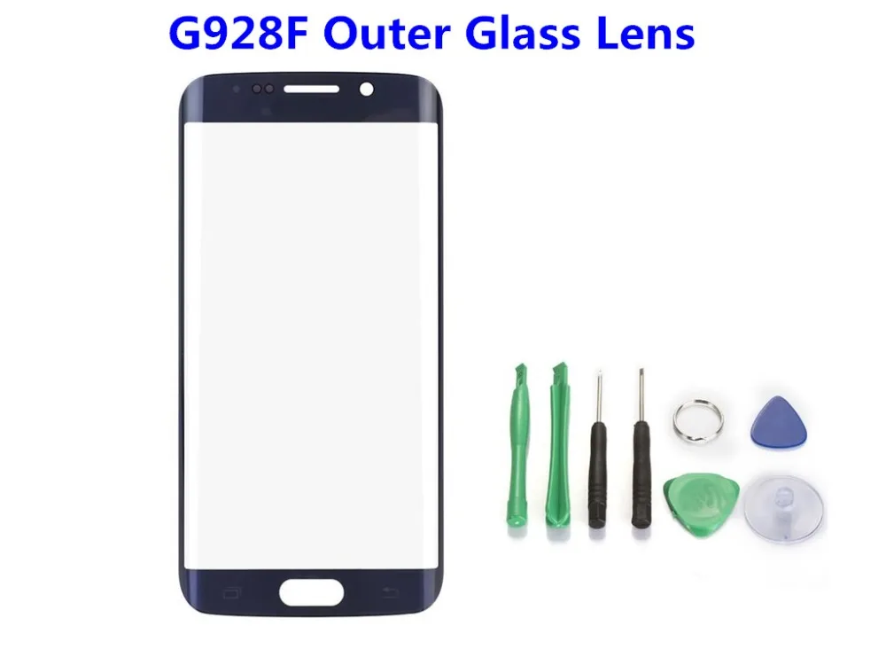 Оригинальный Новый для Samsung Galaxy S6 Edge Plus G928 G928F передний экран внешняя стеклянная