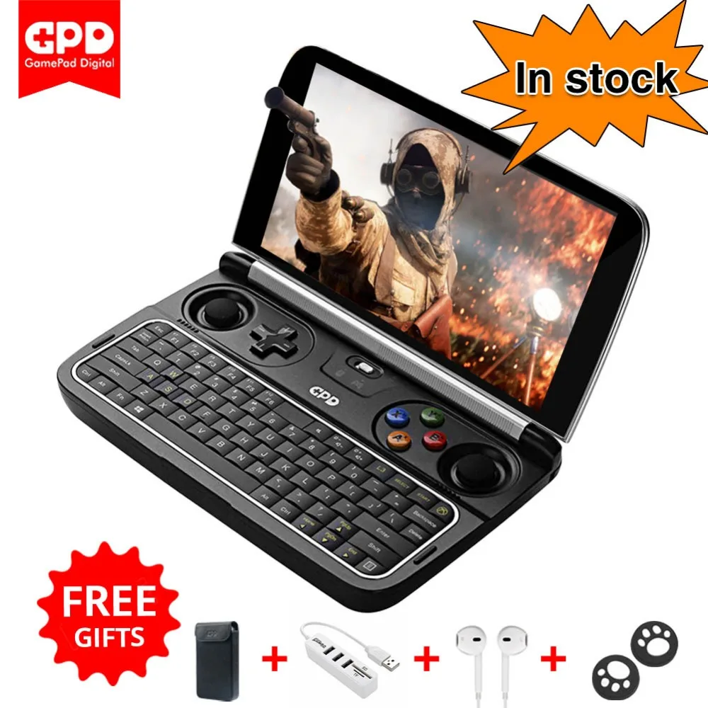 Оригинальный GPD выиграть 2 win2 портативные игровые консоли карманный мини ПК