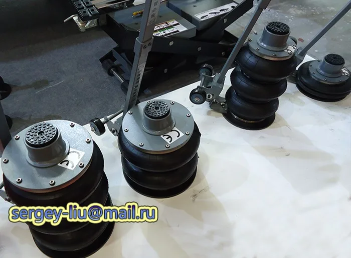 Высокое качество 2 тонны пневматические воздушные шары домкраты с длинной ручкой