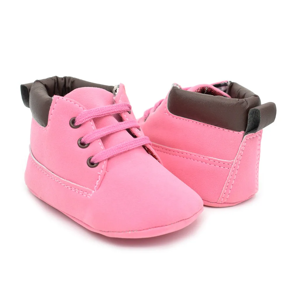 Новая Брендовая детская обувь теплые ботинки для маленьких мальчиков и девочек