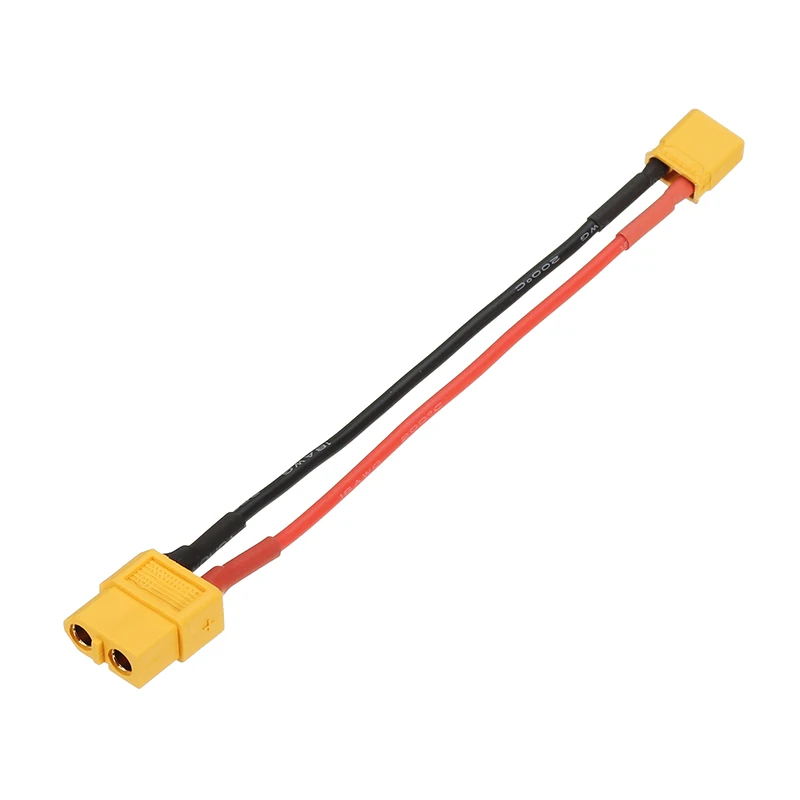 Высота каблука 10 см 20AWG XT60 кабель питания с штекерным гнездом для XT30 Штекерный шнур в комплект поставки входит адаптер для Батарея зарядки запасные Запчасти RC модели аксессуары