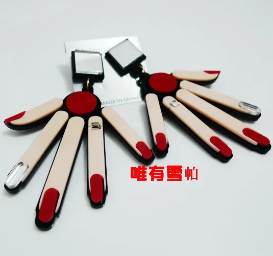 Англия хип хоп прихоть женщины аксессуар преувеличены акрил длинные палец руки