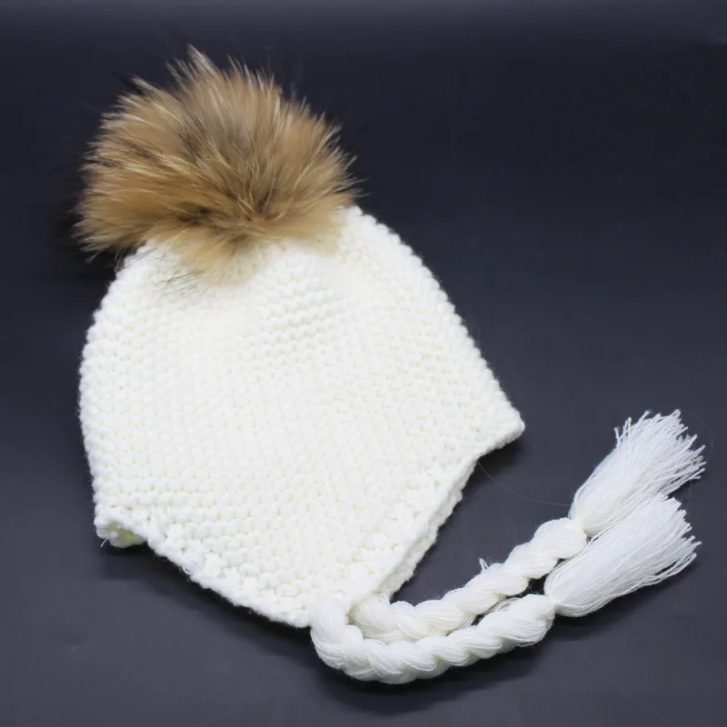 Шапка для младенца 1-4Years маленьких детская шапочка теплые зимние шерстяные