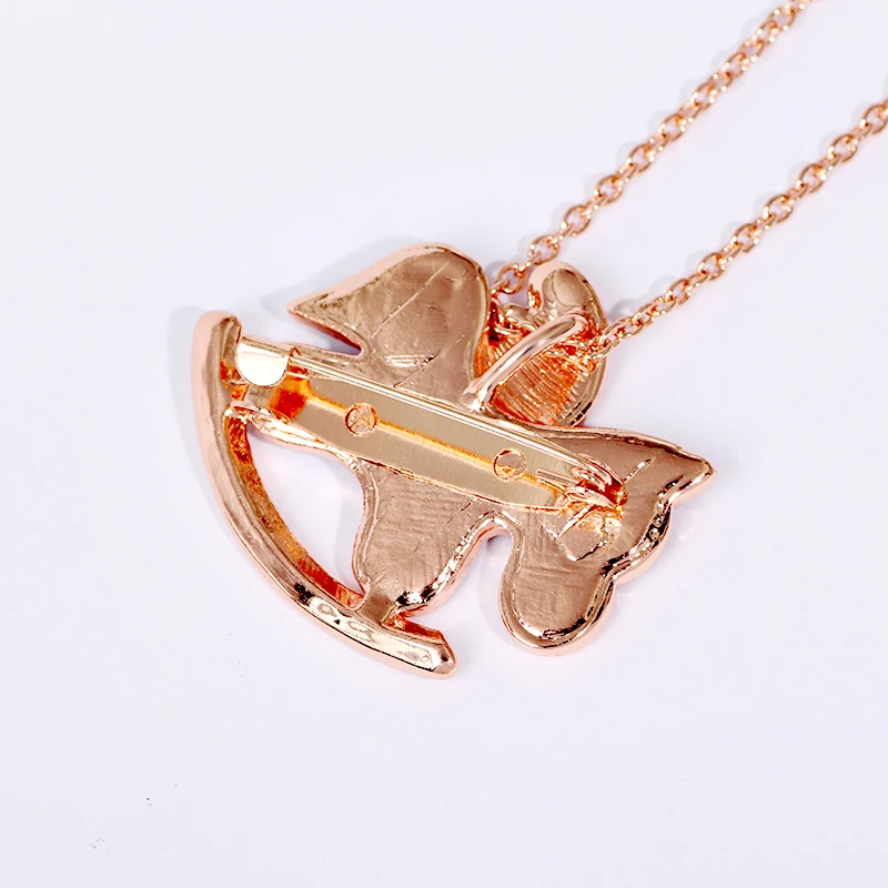 Лидер продаж модные милые лошади двойного назначения женские платье броши