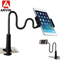 arvin flexible desktop phone tablet stand holder for ipad pro mini air 2 3 4 lazy tablet mount stand for iphone x huawei samsung