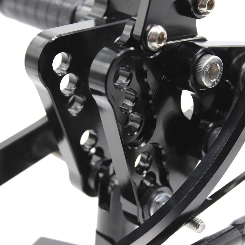 CNC Алюминиевые мотоциклетные подножки для ног педали Rearset задний набор Suzuki GSXR1000