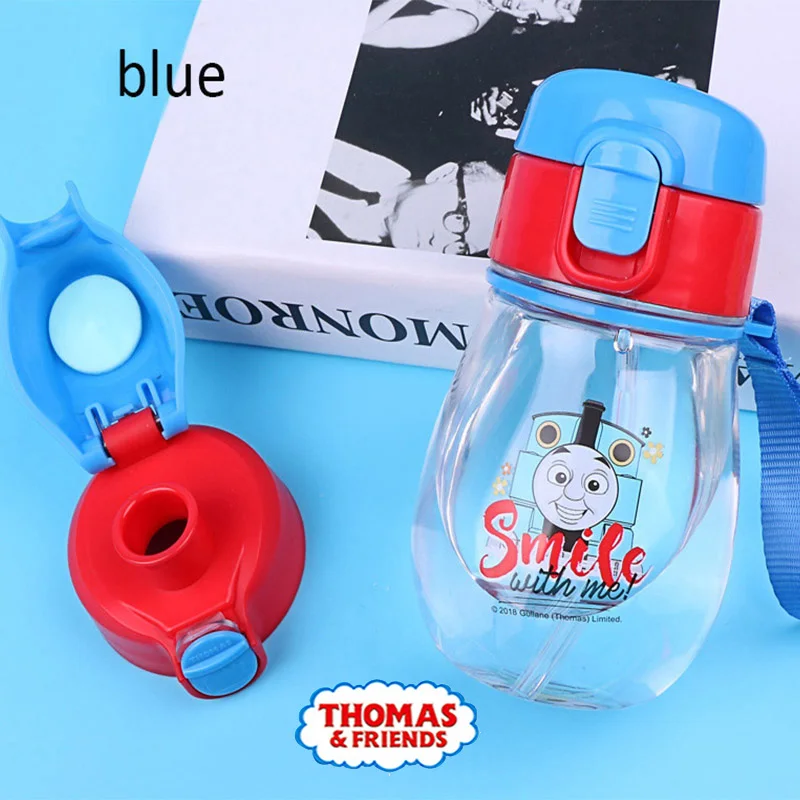 Blue Томас, 350 мл, детская чашка для питья, небольшой чайник, милая чашка, пусть ваш ребенок влюбится в питьевую воду - Цвет: Blue