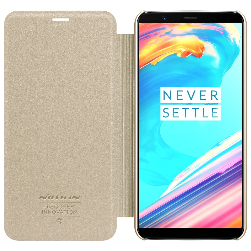 Чехол для Oneplus 6, для One plus, 6, 5 T, 5, NILLKIN, блестящий, супер тонкий флип-чехол, кожаный чехол для Oneplus 6, флип-чехол, Oneplus 5, 5 T, чехол