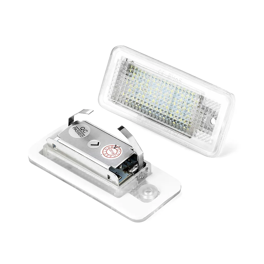 2 шт. Led номерной знак Светильник лампы ошибок лампа для Audi A4 A5 A6 C6 A3 S3 S4 S5 B6 B7 S6 A8 S8 Rs4