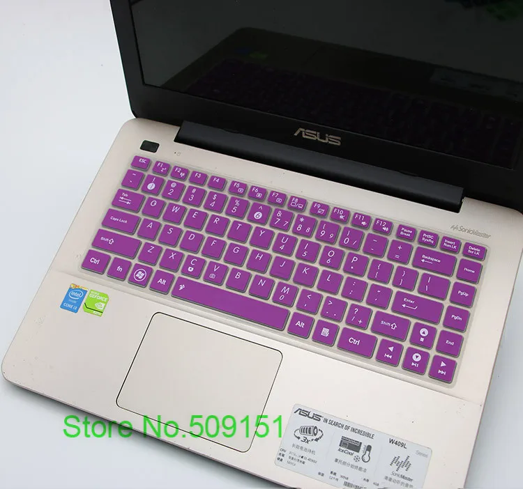 Новый силиконовый чехол для клавиатуры ноутбука Asus X35 X35S X32U X401 X401A X401U X402C X42N E46C X450E