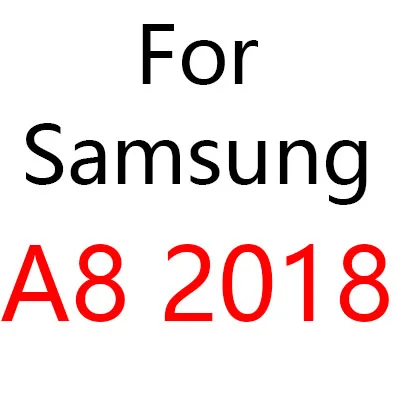 For A8 2018 50 шт./партия BRSUANG 360 градусов полный охват Чехлы для мобильных телефонов Жесткий ПК чехол с экранной пленкой для samsung Note9 S8 A6 J8 A9 A520 - Цвет: For A8 2018