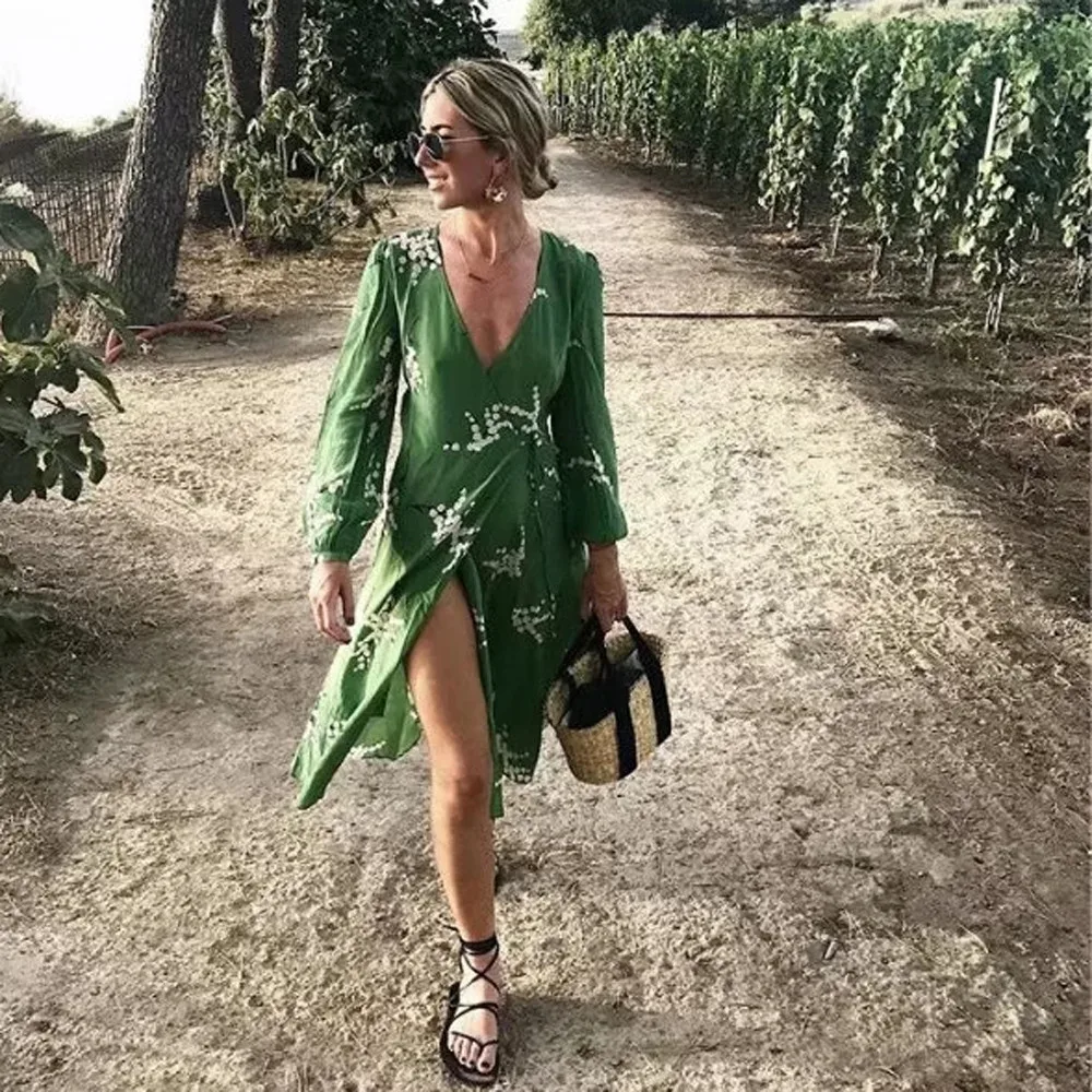 Женское цветочное шифоновое кимоно пляжное платье большого размера|Женские