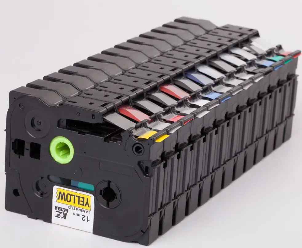 3pcs Tze631 Tze-631 Tze 631 12mm Tz Tape Compatible Brother Ptouch Cartridge Label Maker Tz631 Tz-631 Black on Yellow |