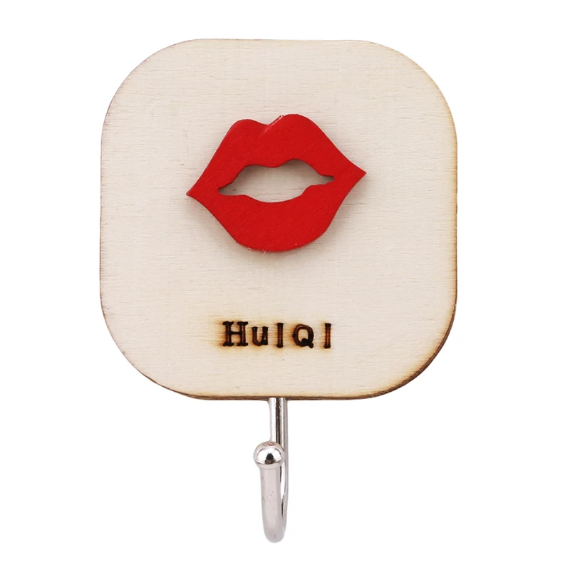 Деревянные настенные крючки для одежды с жирафом Декоративная вешалка