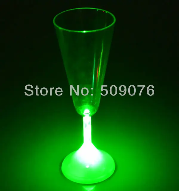 Светодиодный доставка 175 мл/6 унций бокалы с подсветильник кой для вина