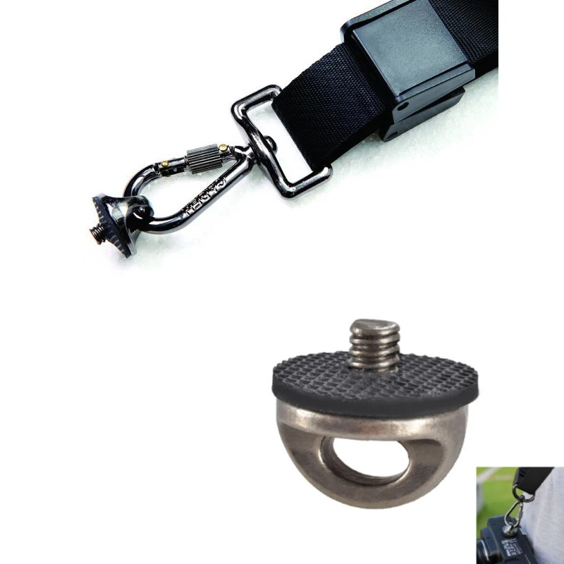 

JMFOTO 2PCS Camera Shoulder Quick Sling Strap for 1/4" Screw Connecting Adapter