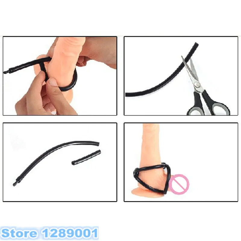 Регулируемый резиновый пенис кольца на для пениса Задержка эякуляции