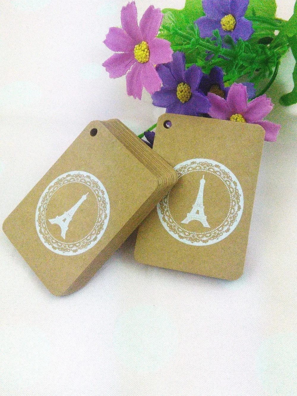 200 шт./лот крафт ювелирные изделия ценники Подарочная бирка креативные бумажные