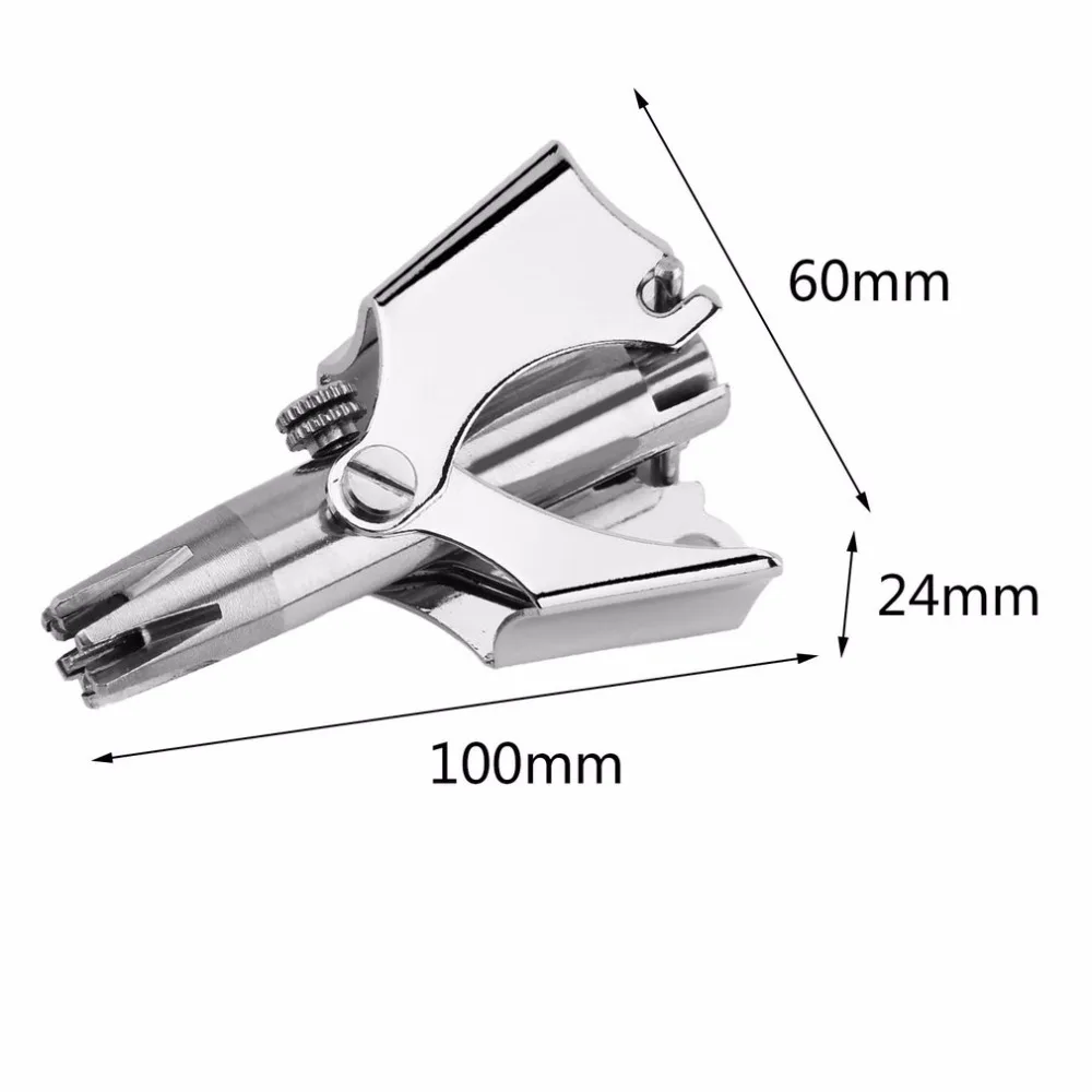 KEMEI водонепроницаемый ручной триммер для носа для бритья уход за лицом для мужчин нос ухо портативный триммер для волос Бритва ES-108